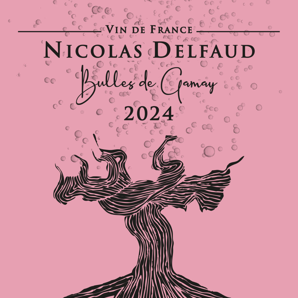 Etiquette du vin Bulles de Gamay