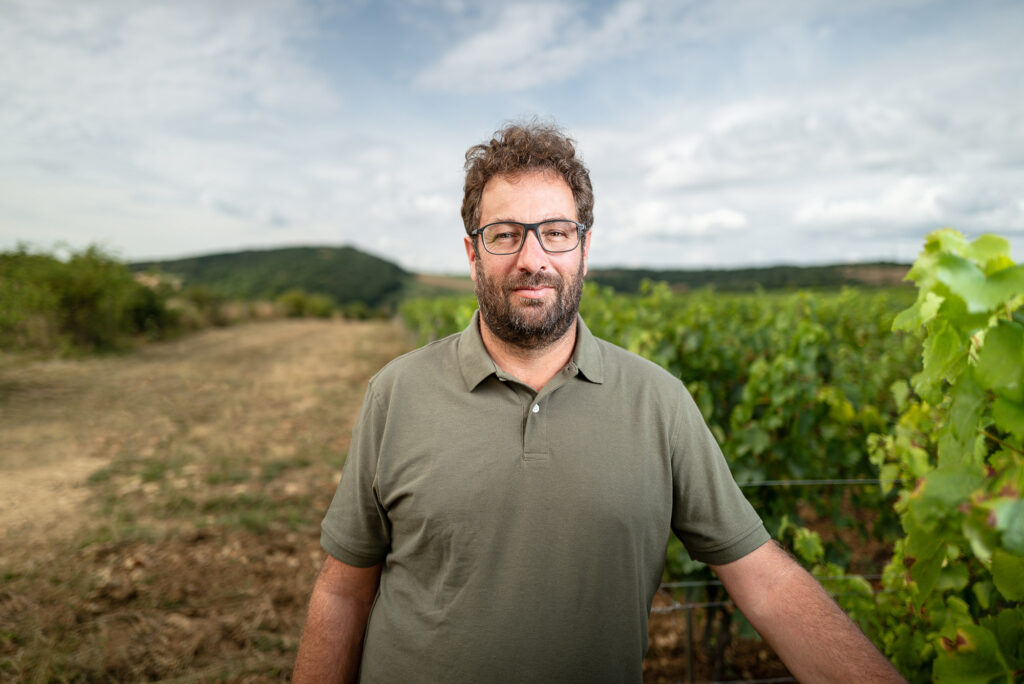 Nicolas, vigneron au domaine Nicolas Delfaud