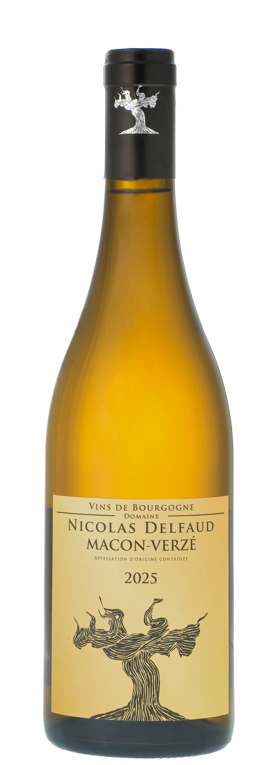Bouteille de Mâcon-Verzé blanc millésime 2025